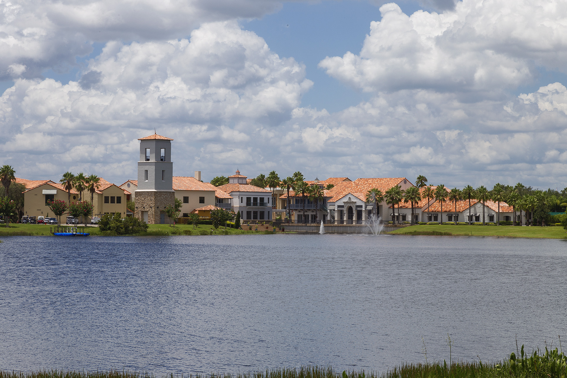 Poinciana lake view